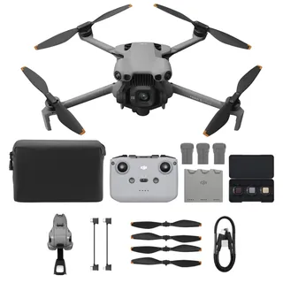 DJI Mini 5 Pro Fly More Combo mit DJI RC-N3, 4K Drohne mit Kamera, 1-Zoll CMOS, Omnidirektionaler Hinderniserkennung, ActiveTrack 360°, 225°-Gimbal-Rotation, 3 Akkus, C0 (Mini 5 Pro Fly More Combo)