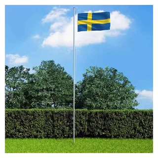 vidaXL Flagge Schwedens 90 x 150 cm