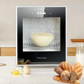 Elektrischer Gärschrank für Teig, 40 l elektrischer Gärschrank für Teig, Brotgärschrank für Zuhause mit einstellbarer Temperatur-, Zeit- und Feuchtigkeitskontrolle für gleichmäßige Gärung,Gärinkubator