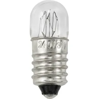 TRU Components TC-12842716 Miniatur Glühlampe 240V 3W E10 Warmweiß