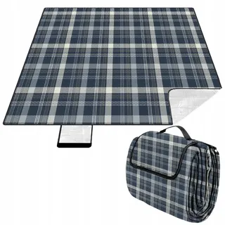 krumad Picknickdecke XXL 200 x 200 cm beige
