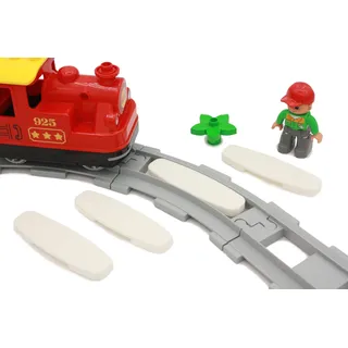 TracksCreations 4 Aktionssteine Licht für Zug, kompatibel mit Duplo