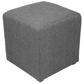 Best For Home Sitzhocker Sitzwürfel (verschiedene Farben), Handwerksqualität,TOP Preis-Leistungs-Verhältnis grau