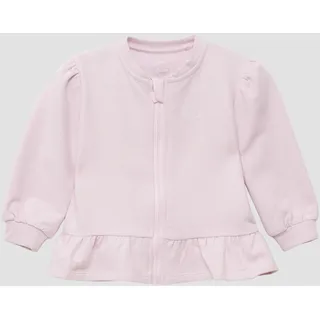 s.Oliver Sweatjacke mit dezenter Stickerei - pink - 86