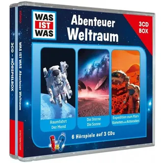 Tessloff WAS IST WAS 3-CD-Hörspielbox Abenteuer Weltraum