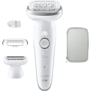 Braun Silk-épil 9 SES9-030 Weiß/Silber