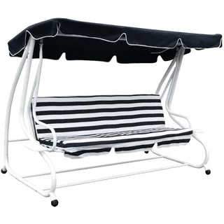 DEGAMO Miami blau/weiß 4-Sitzer