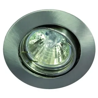 Rutec ALU55345 ALU-Druckguss Einbau- Strahler Schwenkbar MR-11-Eisen geb.-35W