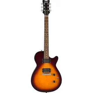 GRETSCH Ignite Jet Club, E-Gitarre, Lorbeergriffbrett, Duo-Tone Burst