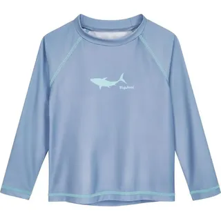 Playshoes UV-Schutz Bade-Shirt 1/1-Arm Hai blau - 98/104