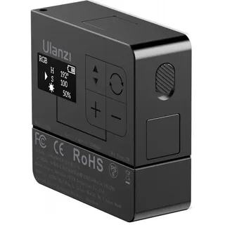 Ulanzi VL49 Pro (Videoleuchte), Dauerlicht, Weiss, Mehrfarbig, Schwarz