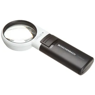 Eschenbach Handlupe mit LED-Beleuchtung Vergrößerungsfaktor: 4 x Linsengröße: (Ø) 60mm