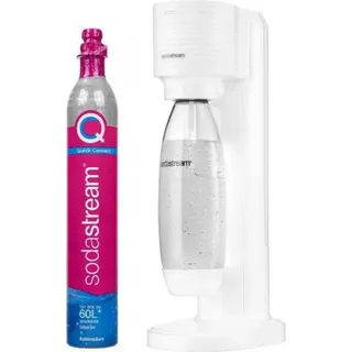 Sodastream Duo weiß PET-Flasche + Zylinder