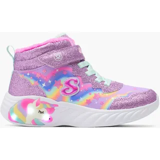 Skechers Unicorn Dancer Hoher Sneaker, Farbe Lila, Größe 33 - Hoher Sneaker - Damen - Lila