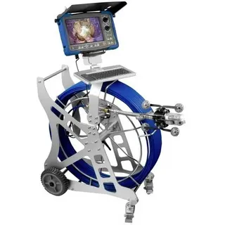 PCE Instruments Videoendoskop PCE-PIC 120speziell für Rohre |Kabellänge 120m |Kamerakopf Ø 60mm |Blickwinkel 105°