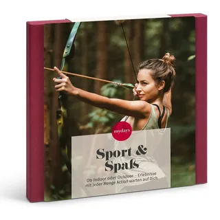 MyDays Geschenkbox Sport & Spaß; Erlebnis verschenken oder selbst erleben; Gutschein für 1 Person(en)