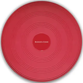 Bamusta Coxim Balance-Kissen rot glatt
