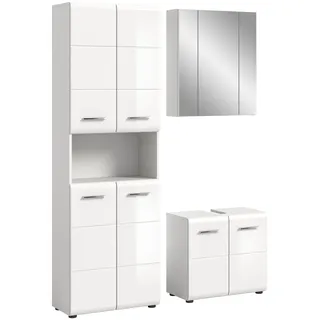 xonox.home Badmöbel-Set ICE 3-tlg. Weiß