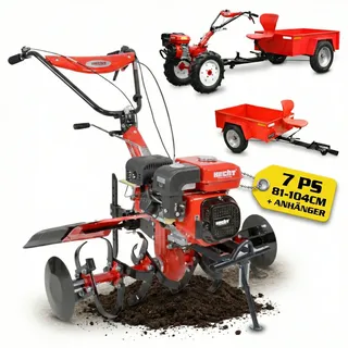 Hecht Benzinmotorhacke 7 PS 104,2 cm Arbeitsbreite