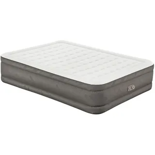 BESTWAY Fortech Doppelluftbett mit integrierter Elektropumpe 203 x 152 x 46 cm