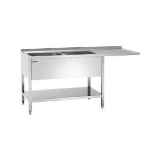 Bartscher Spülcenter 700, B1600 2 Becken LI