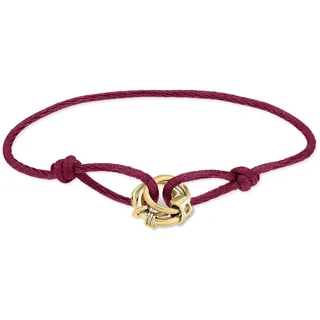 Liebeskind Berlin Lora Nylonarmband gelbgoldfarben 21 cm