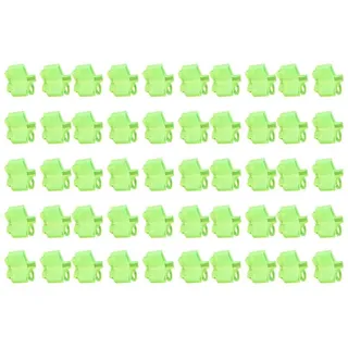 202450pcs Boîtier De Protection Pour Hameçon Triple, Couvercle De Sécurité En Polyéthylène, Capuchons Vert Fluorescent