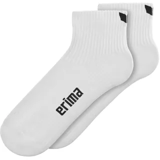 Erima Performance Socken 2 Paare Weiß 27-30