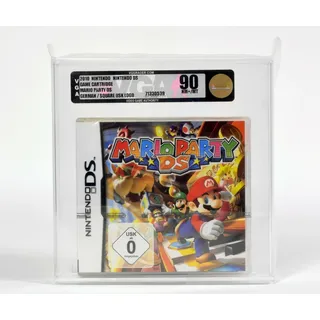 Nintendo DS,Mario Party DS PAL,VGA Gold 90 NM+/MT