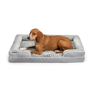 LIONTO Hundekissen Lionto orthopädisch 97 x 71 cm grau