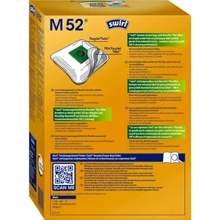 Swirl M 52 MicroPor Plus AirSpace 4 St.