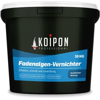 KOIPON Fadenalgen-Vernichter 10 kg phosphatfrei gegen Fadenalgen | Phosphatfreie Algenbekämpfung gegen Fadenalgen & Algenwachstum – wirksam und schonend für den Gartenteich