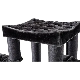 Kratzbaum 60 x 80 x 197 cm dunkelgrau