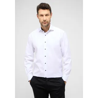 Eterna Comfort Fit Cover Shirt in weiß