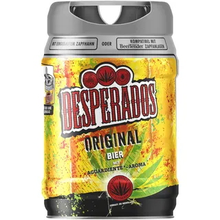 DesperadosTequila Fass Draught Keg 5l Einweg , 1er Pack
