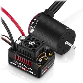 HobbyWing Combo WP10BL120G2 mit 3652SL-3250KV-G2
