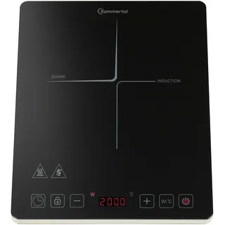 sommertal Induktionskochfeld 1 Platte 2000W