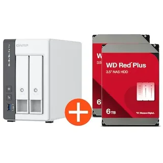 QNAP TS-216G NAS System 2-Bay 16 TB rot