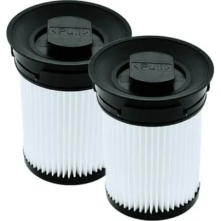 AllSpares HEPA-Filter (2 St.) geeignet für Miele TriFlex HX1, HX2, HX-FSF, HX FSF 2, HX-FSX, Triflex HX1 Cat&Dog, Triflex HX1 Pro, Triflex HX2 Fac... - Silber/Schwarz