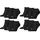 Sneaker Socken 12 Paar Schwarz 39-42