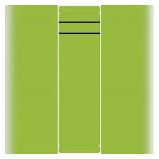 Alpha label 5849, Ordnerrückenschilder - breit/kurz, sk, 10 Stück,