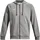 Fleece Kapuzenjacke Herren 025 castlerock light heather/white XS