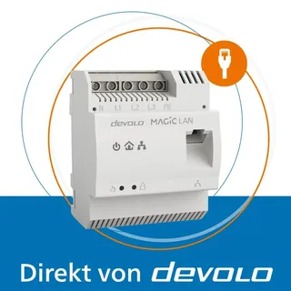 devolo Magic 2 LAN DINrail Powerline 1x Hutschienenadapter