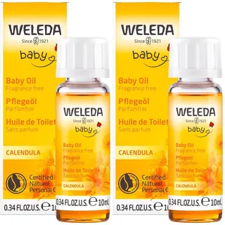 2x Weleda Calendula Pflegeöl parfümfrei 2x10 ml Öl