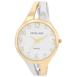 EXCELLANC Quarzuhr 1800265 Spangenuhr mit Metallarmband, modern, Damen