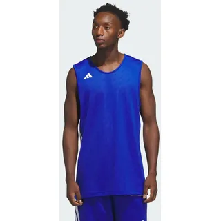 adidas Herren Trikot 3G Speed Basketball AEROREADY Wendetrikot - Royal Blue / White - M