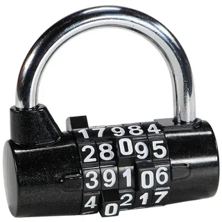 EASYWORK - Zahlenvorhangschloss 5-stellige Kombination Zahlenschloss Vorhängeschloss