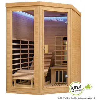 Artsauna Kolding mit Triplex-Heizsystem