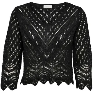 Jdy JDYNEW SUN 3/4 Cropped Pullover Schwarz M