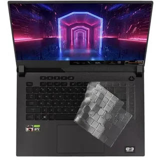 Ultradünne Tastaturabdeckung für 2022 ASUS ROG Strix Scar 15 G533 G533ZW-AS94 G533ZX-XS96 15,6 Zoll Gaming Laptop, ASUS ROG Strix G15 G513 G513QR G513QR-ES96 Tastatur-Schutzfolie aus TPU